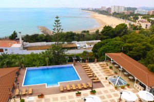 Las vistas de impresión desde las habitaciones del Palasiet.