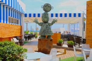 La ubicación es uno de los fuertes de Sa Duna. A escasos metros del mar.