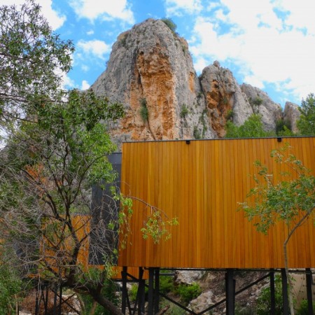 El paisaje envuelve todas las zonas del hotel.